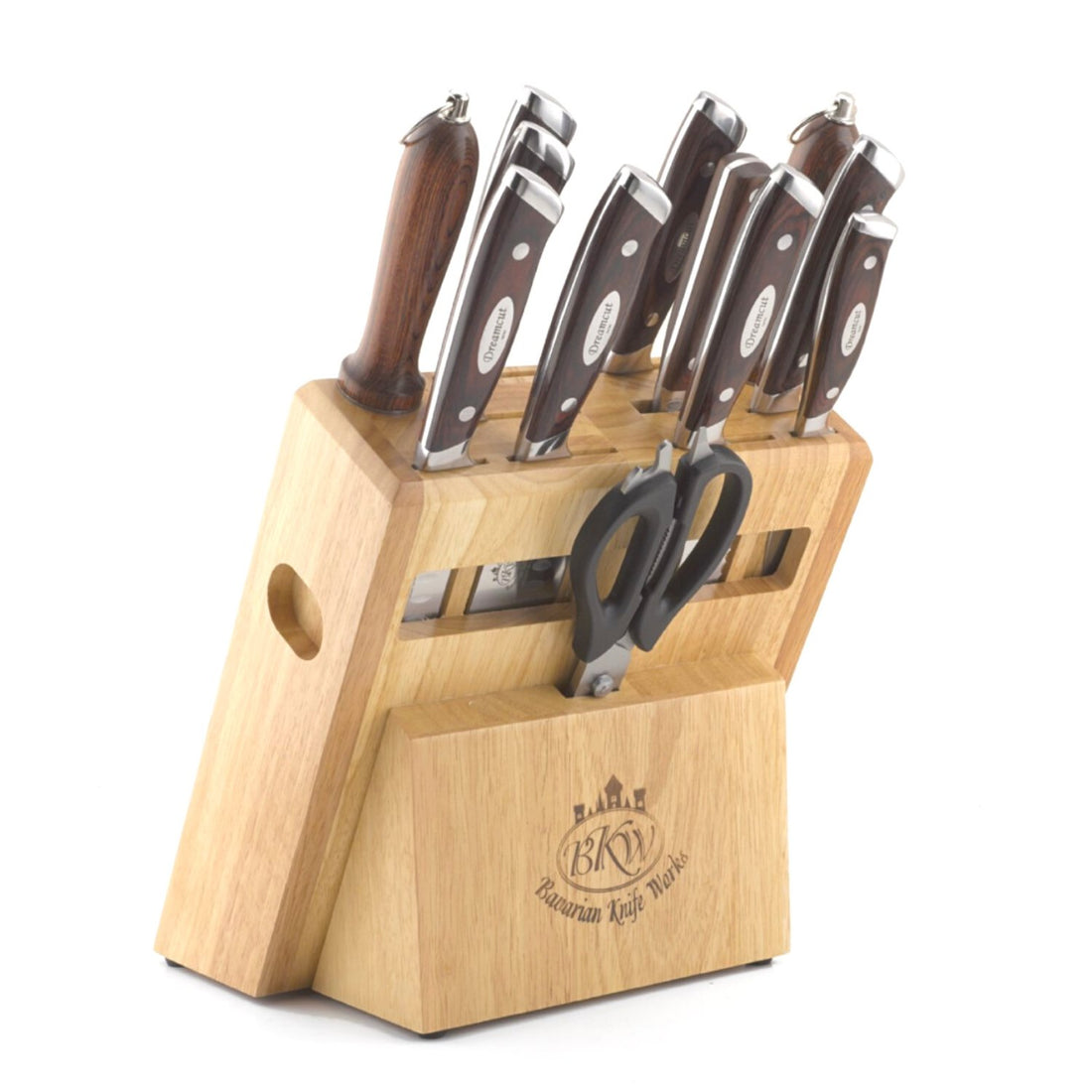 3 day sale ! - 12 pc Set sale- order today and get a free bonus knife - Bavarian Knife Works