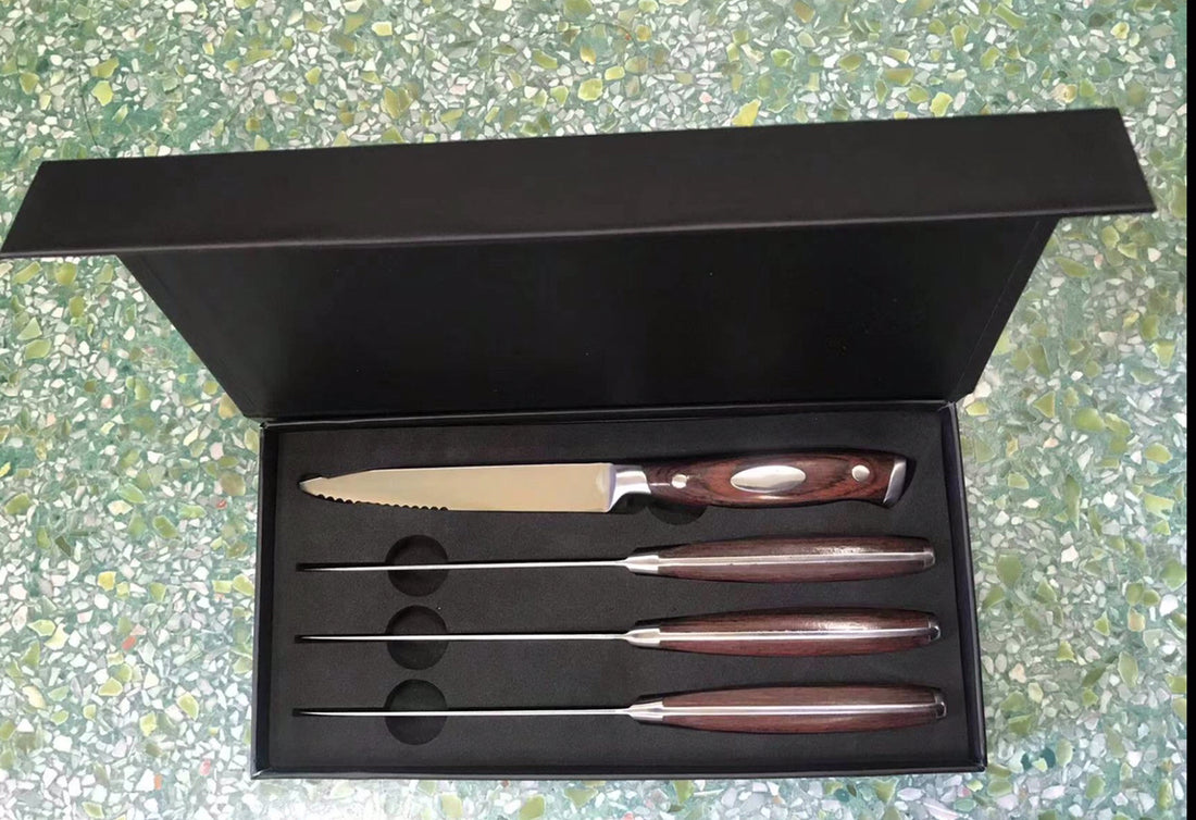 4 pc steak knife set