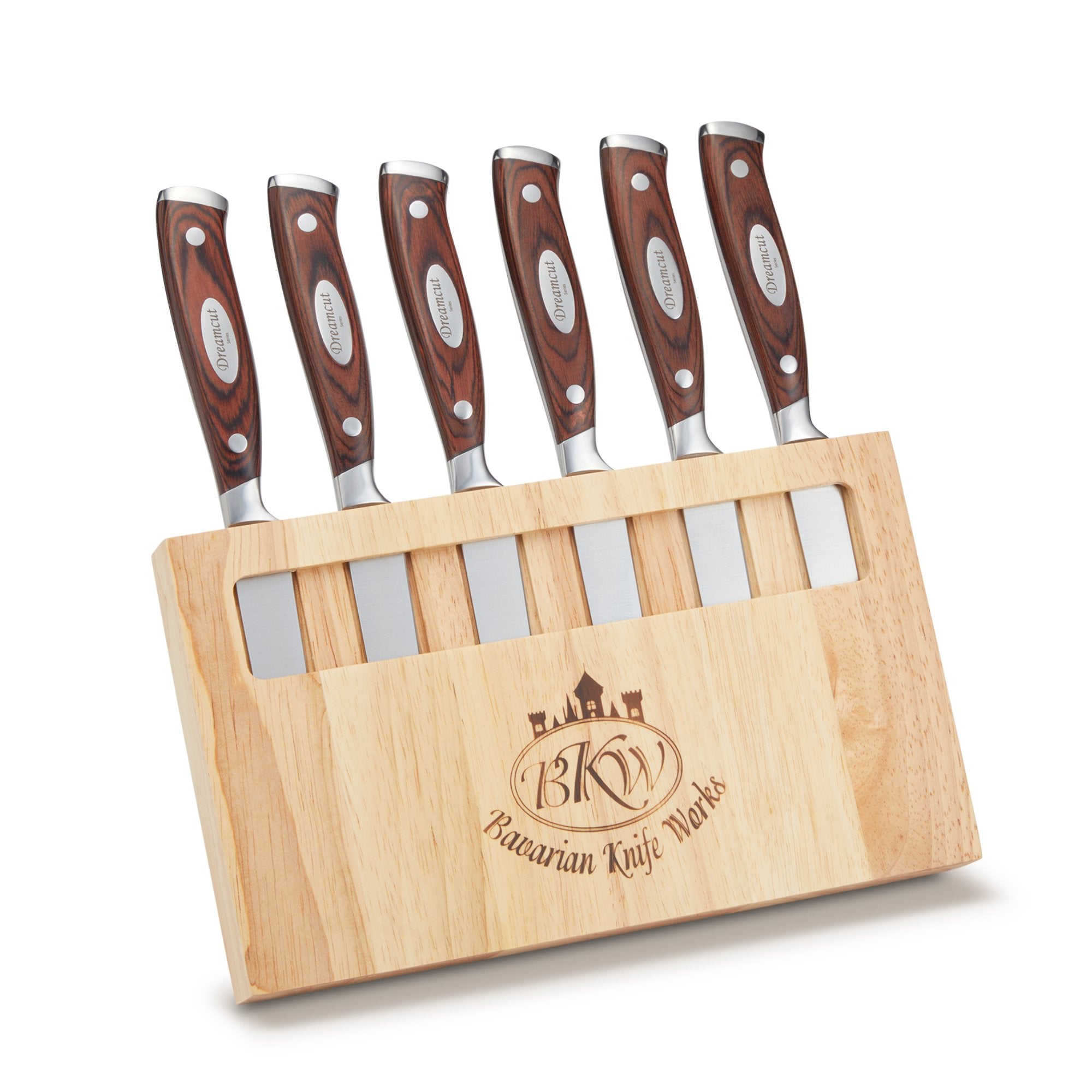 7 pc Steak Knife Set – Model 424 - Bavarian Knife Works