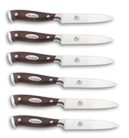 7 pc Steak Knife Set – Model 424 - Bavarian Knife Works