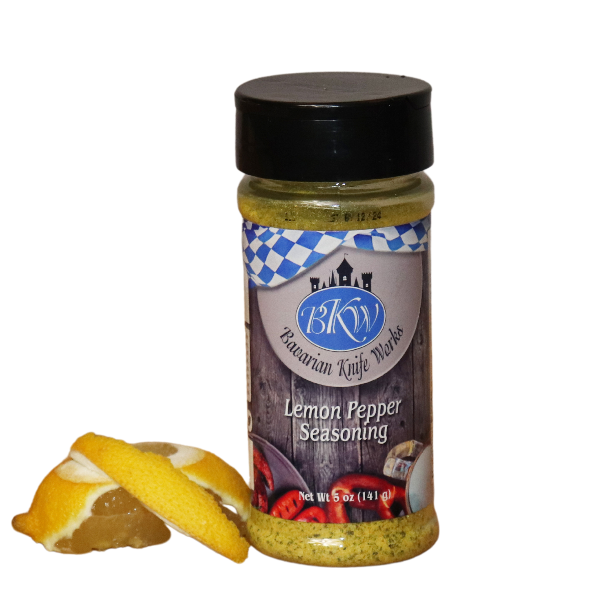 BKW Lemon Pepper Seasoning, 6 - 5 oz (141 g) Shakers