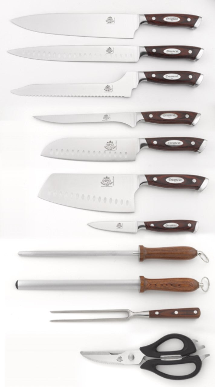 12 pc set Sale -  The Dreamcut Series - order today and get free 8 inch chef knife
