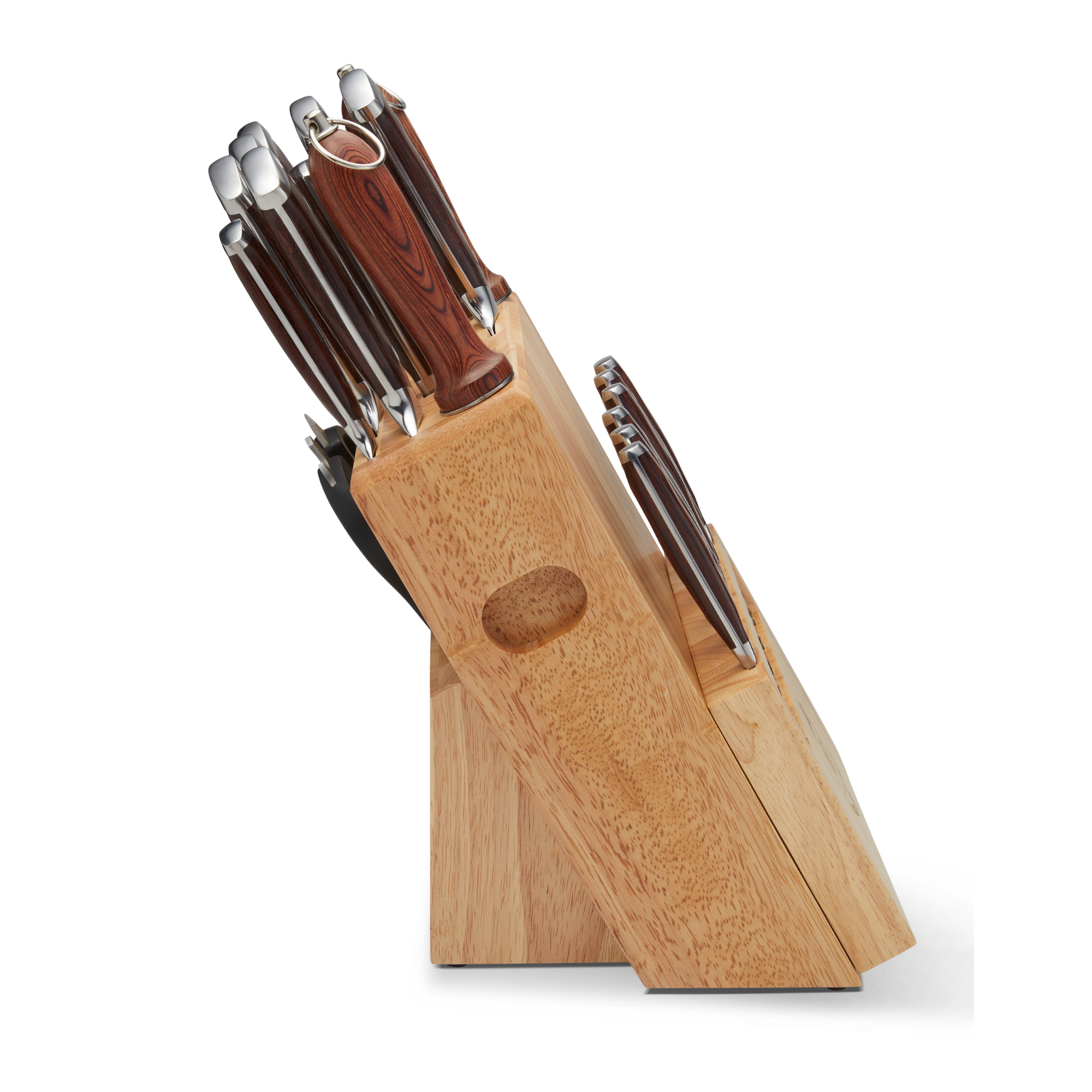 19 pc set- 12 pc set plus steak knives,  order today and get a free 8” chef knife