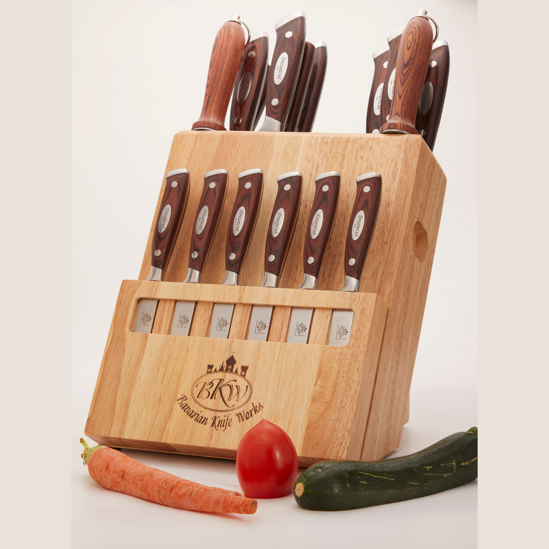 Buy 19 pc set- 12 pc set plus steak knives,  order today and get a free single Knife