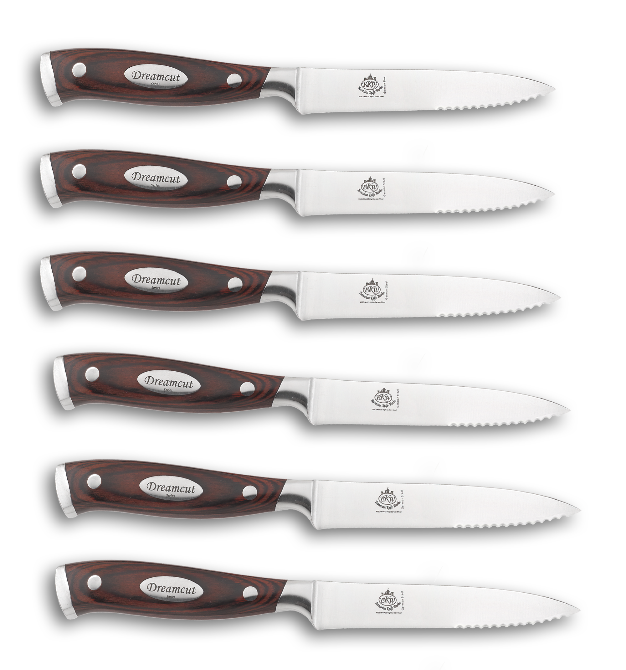 7 pc Steak Knife Set – Model 424